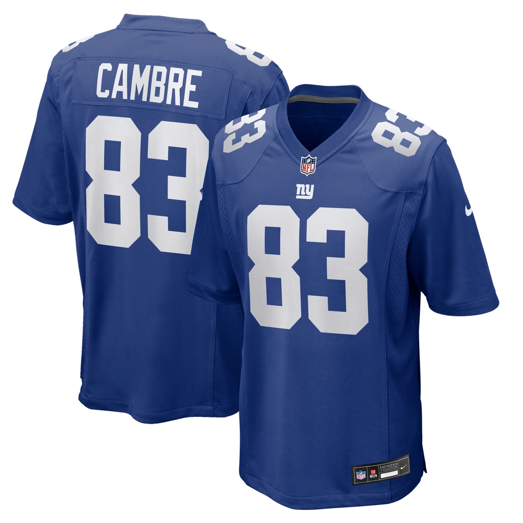 New York Giants Dalen Cambre Nike Royal Game Jersey product image 1