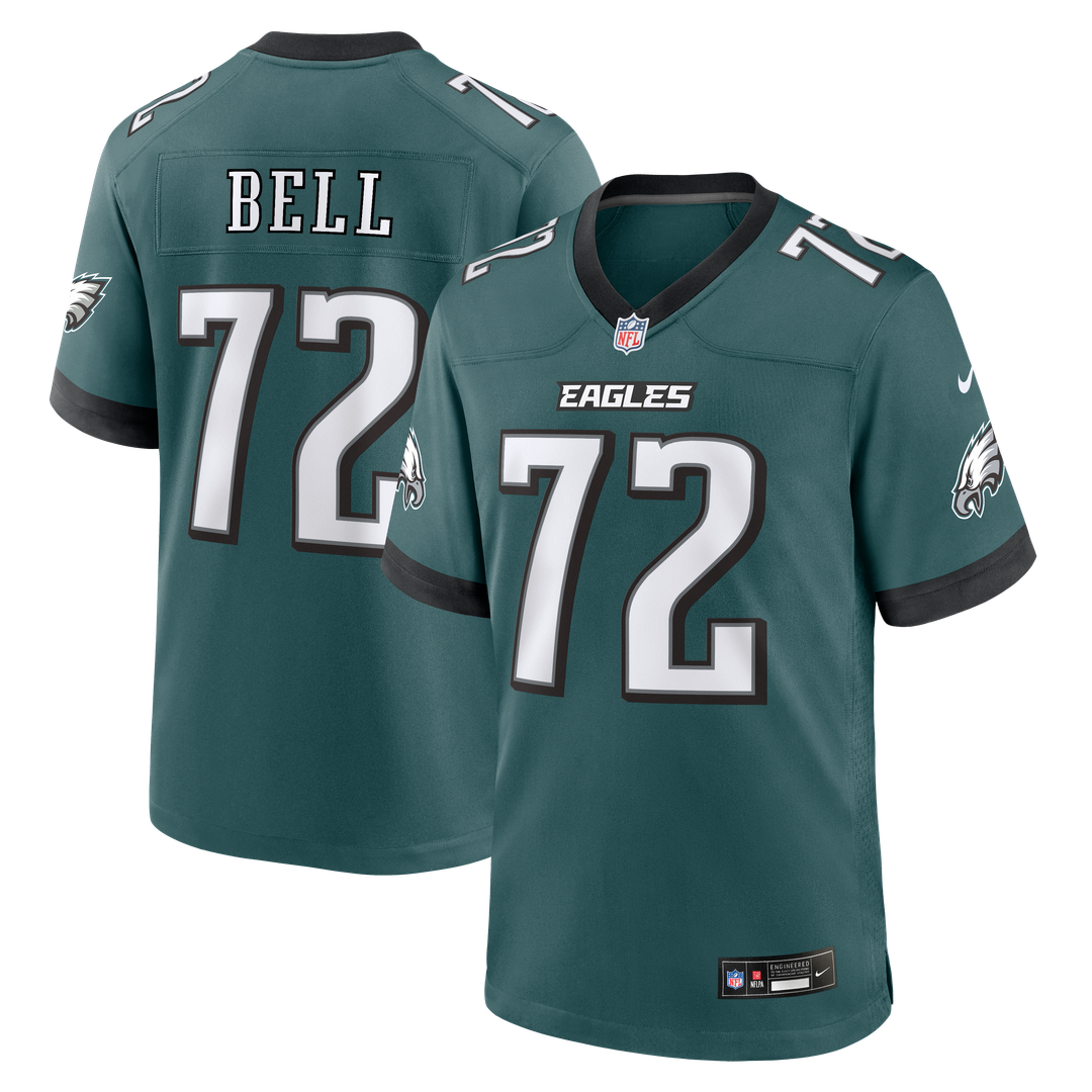 Philadelphia Eagles Markel Bell Nike Midnight Green Game product image 1
