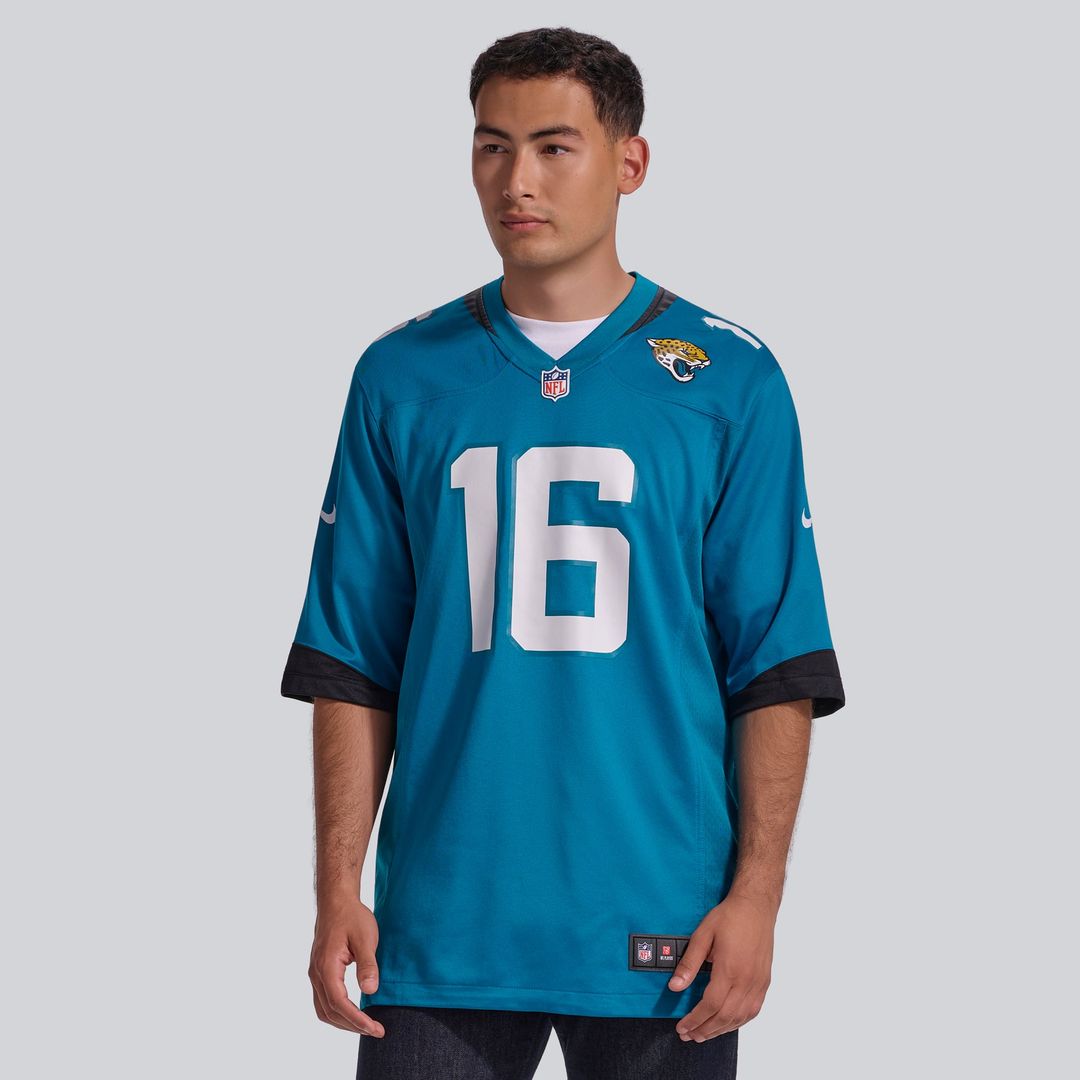 Jacksonville Jaguars Trevor Lawrence Nike Teal Home Game product image 2