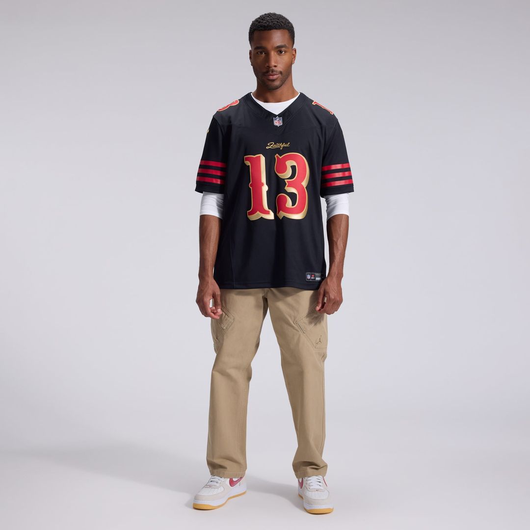 San Francisco 49ers Brock Purdy Nike Black Rivalries product image 4