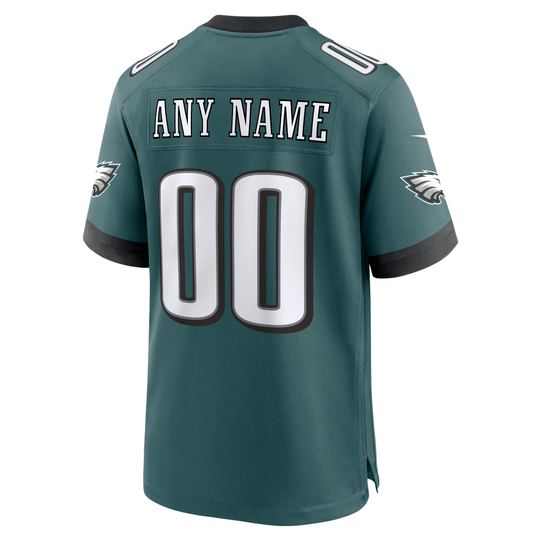Philadelphia Eagles Nike Midnight Green Team Custom Jersey product image 6