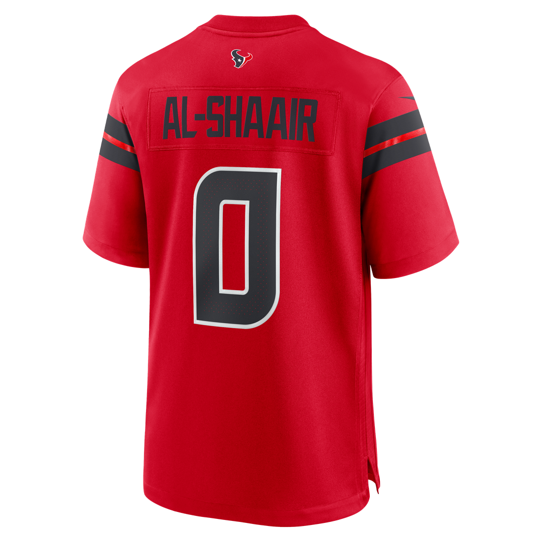 Houston Texans Azeez Al - Shaair Nike Red Alternate Game product image 3