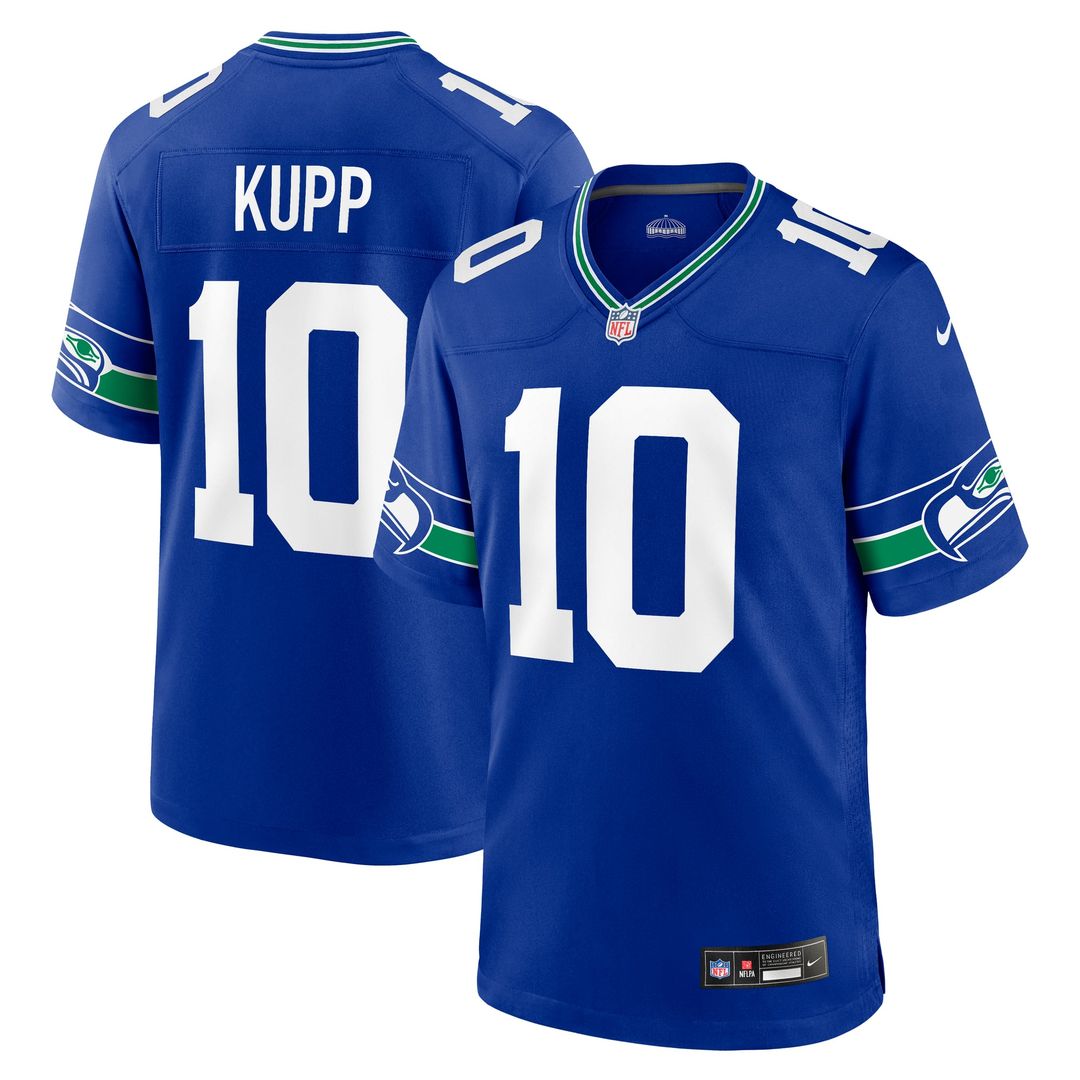 Seattle Seahawks Cooper Kupp Nike College Navy Game Jersey product image 21