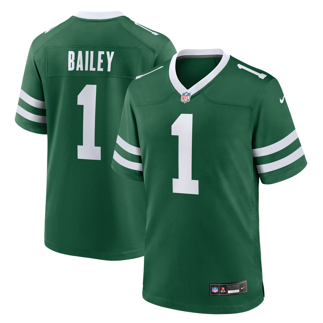 New York Jets David Bailey Nike Legacy Black Alternate Game product image 13