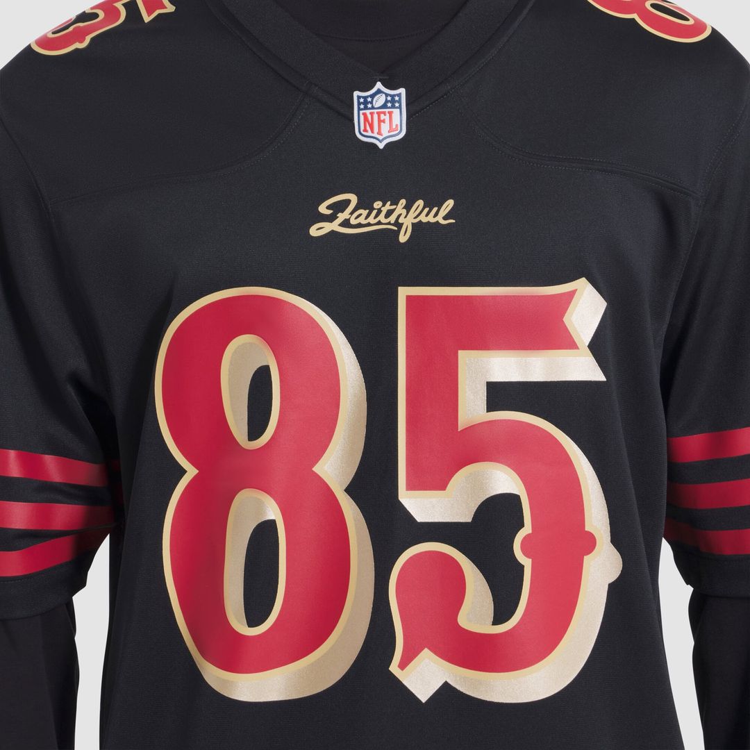 San Francisco 49ers George Kittle Nike Black Rivalries product image 6