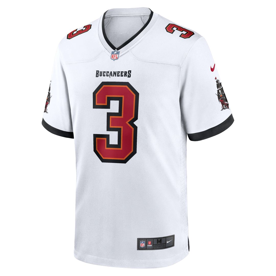 Tampa Bay Buccaneers Rueben Bain Jr. Nike White Game Jersey product image 2