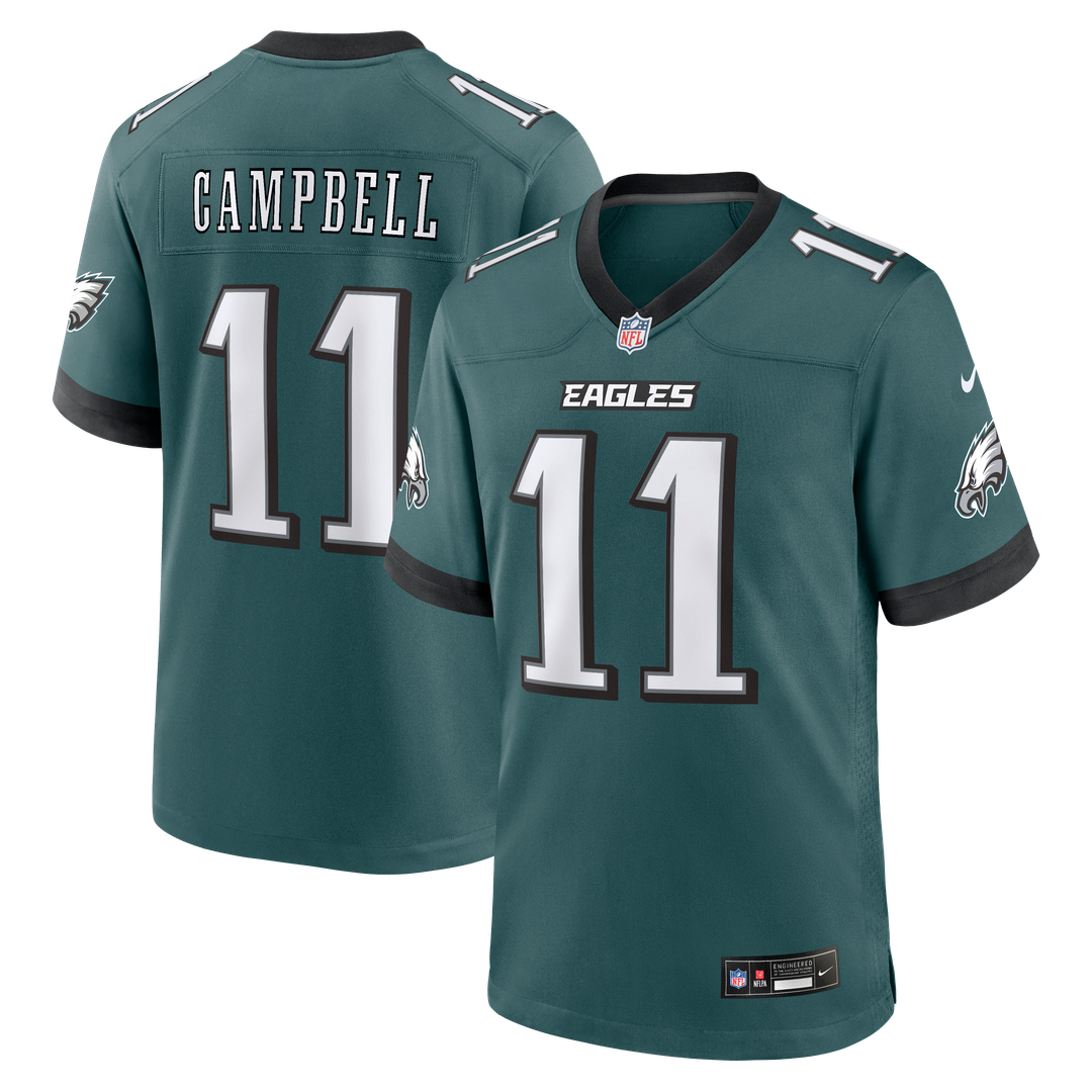 Philadelphia Eagles Jihaad Campbell Nike Midnight Green product image 1