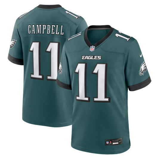 Philadelphia Eagles Jihaad Campbell Nike Midnight Green product image 1