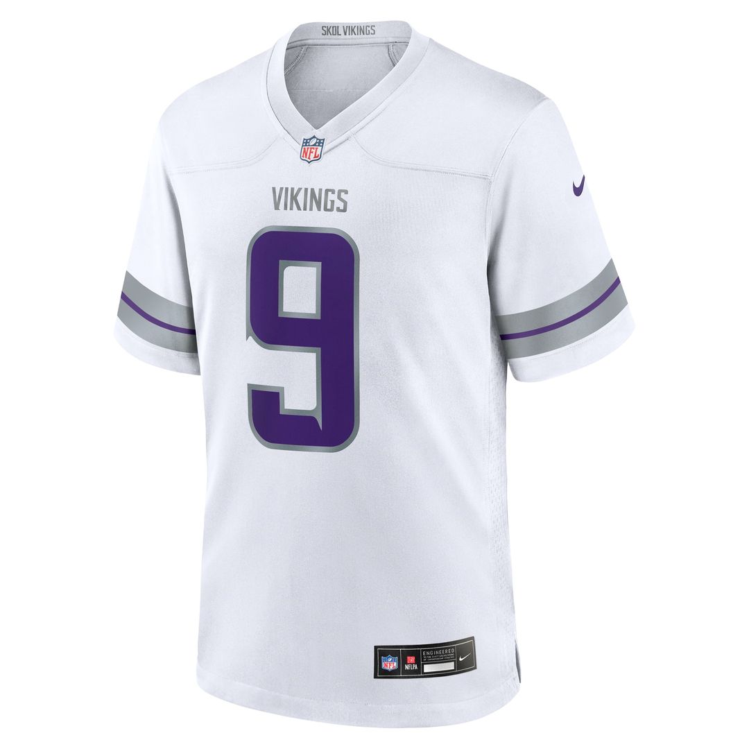 Minnesota Vikings J.J. McCarthy Nike White Alternate Game product image 5