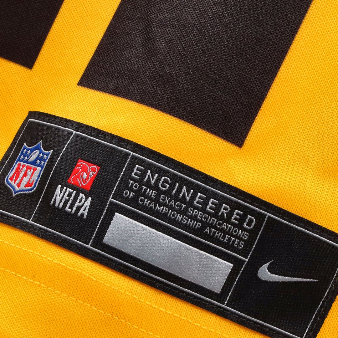 Pittsburgh Steelers Aaron Rodgers Nike Gold Alternate Vapor product image 7