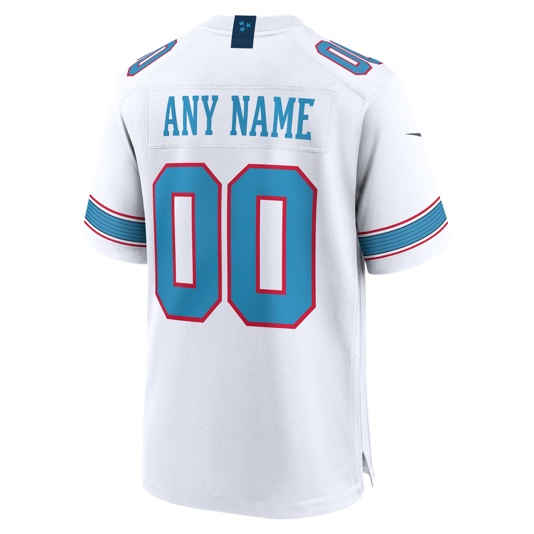 Tennessee Titans Nike White Game Custom Jersey product image 9