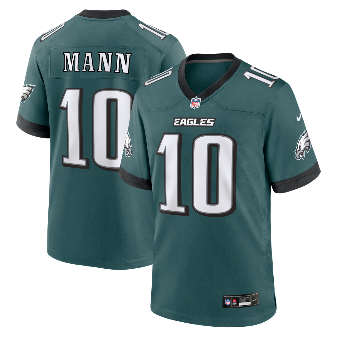 Philadelphia Eagles Braden Mann Nike Midnight Green Game product image 1