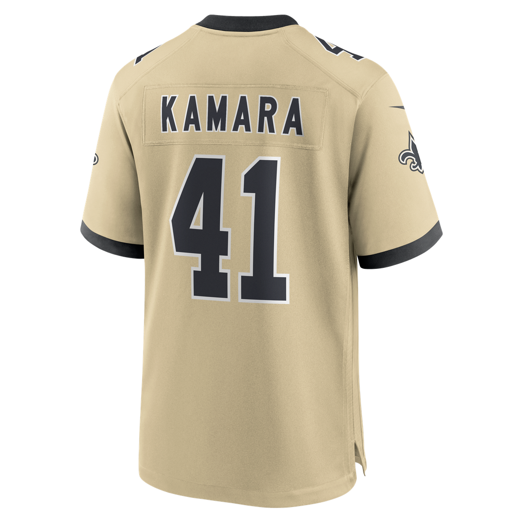 New Orleans Saints Alvin Kamara Nike Black Game Jersey product image 26