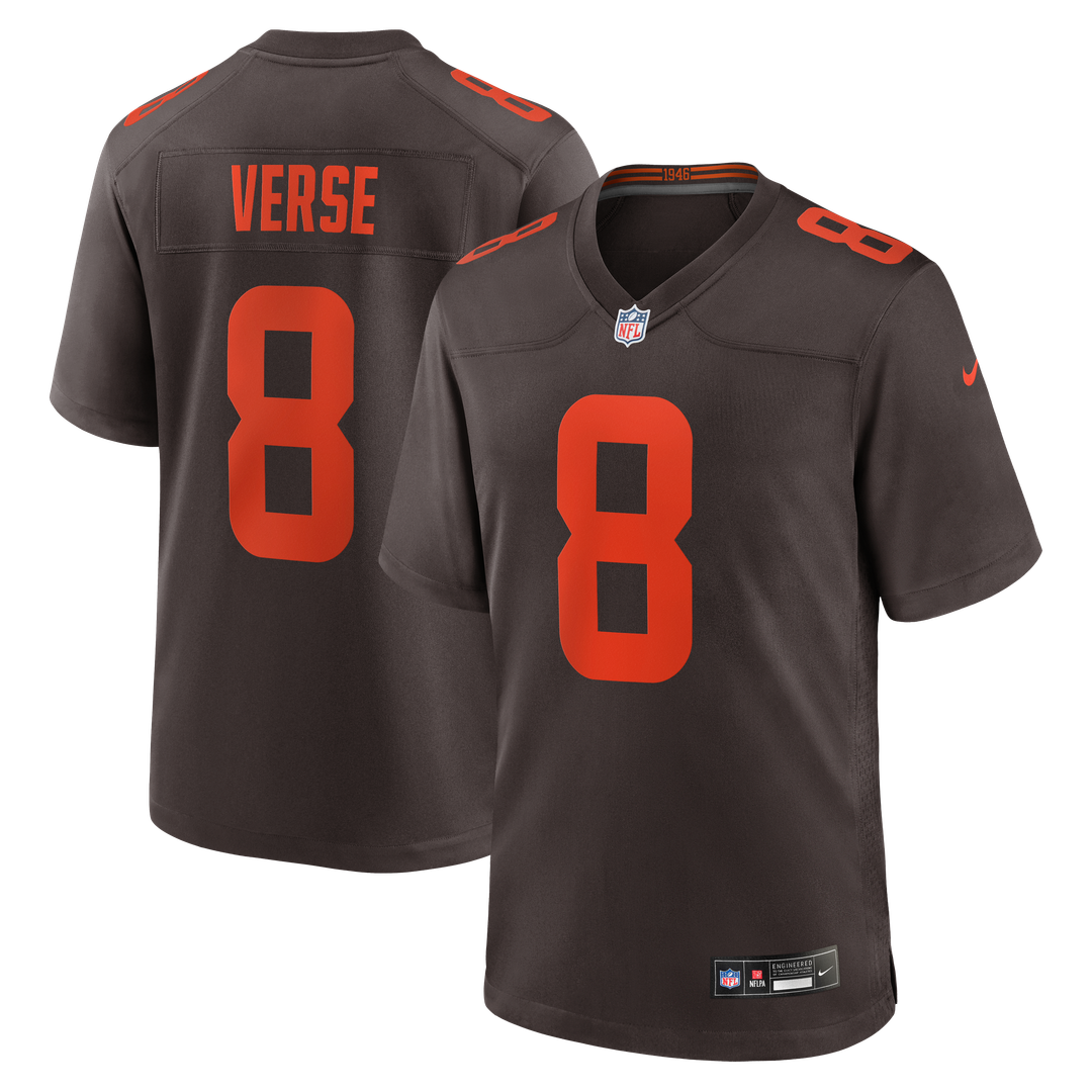 Cleveland Browns Jared Verse Nike Brown Game Jersey product image 1