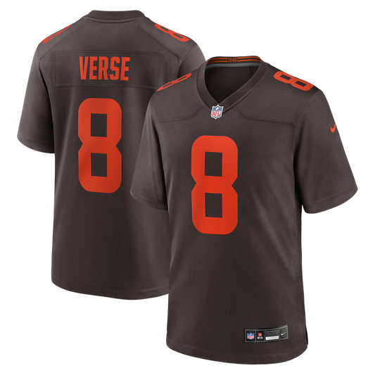 Cleveland Browns Jared Verse Nike Brown Game Jersey product image 1