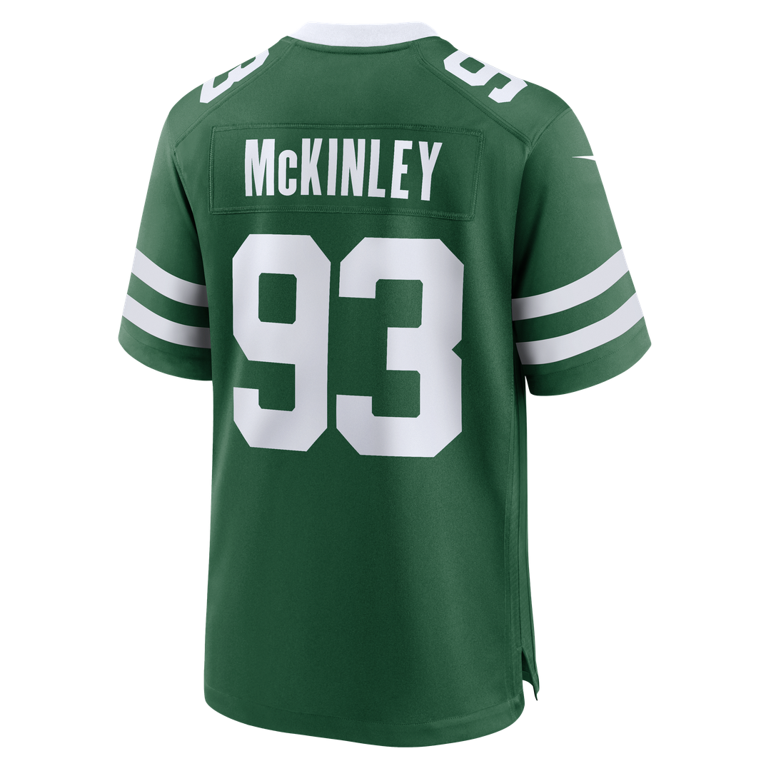 New York Jets Takk McKinley Nike Legacy Green Game Jersey product image 3