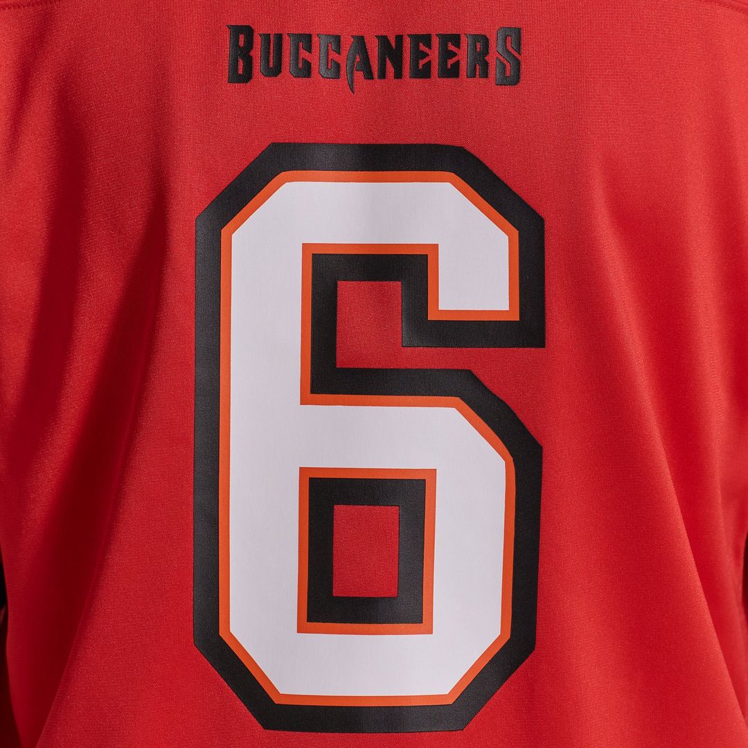 Tampa Bay Buccaneers Baker Mayfield Nike Red Game Jersey product image 10