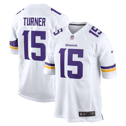 Minnesota Vikings Dallas Turner Nike White Game Jersey product image 1
