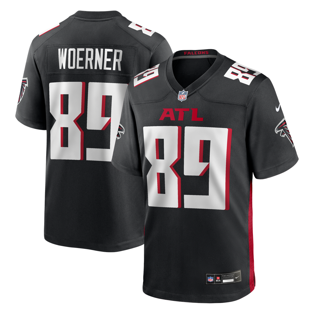 Atlanta Falcons Charlie Woerner Nike Black Game Jersey product image 1