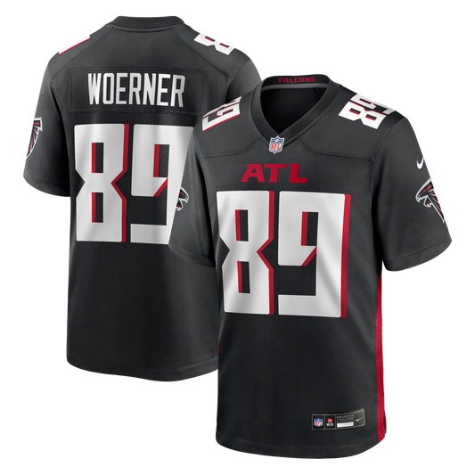 Atlanta Falcons Charlie Woerner Nike Black Game Jersey product image 1