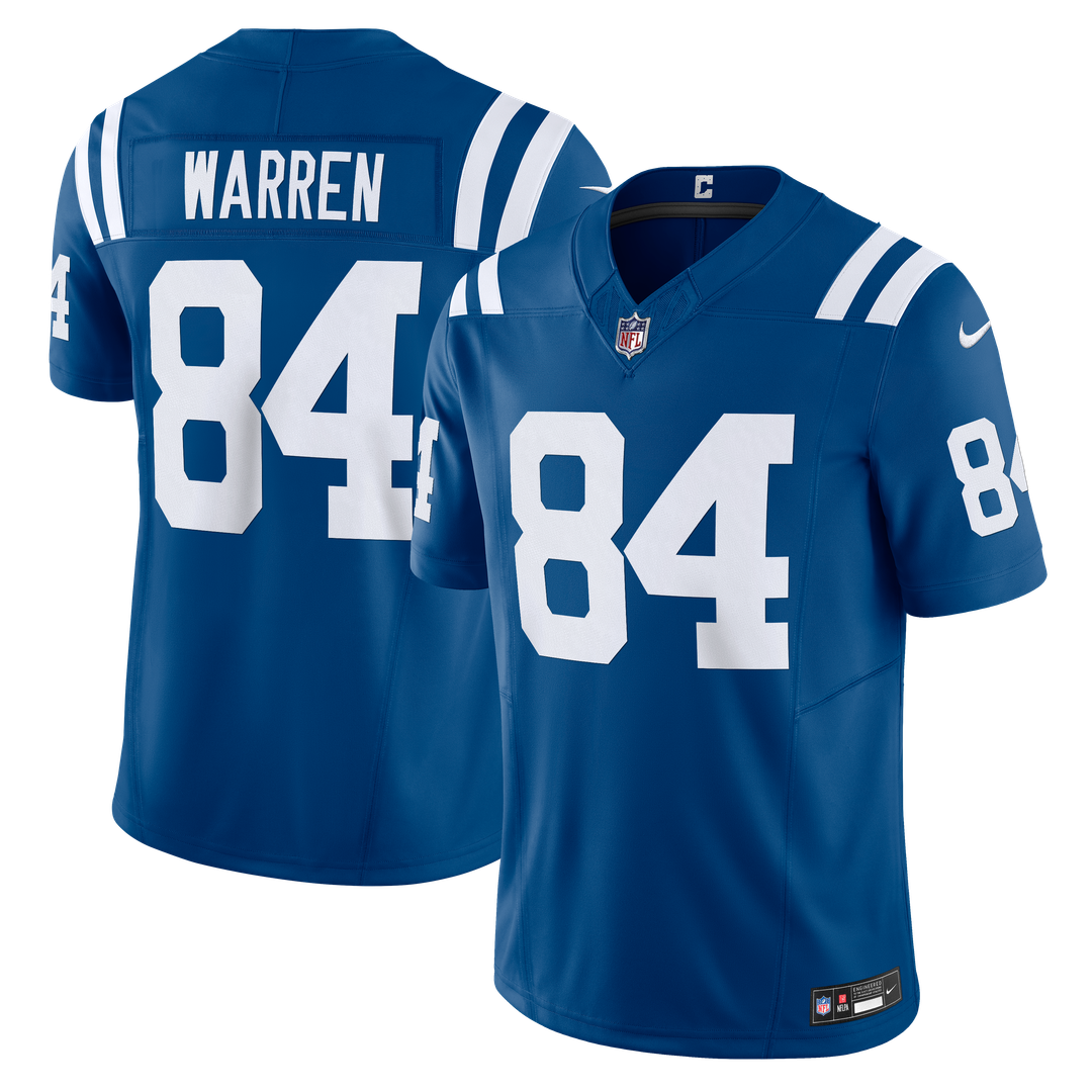 Indianapolis Colts Tyler Warren Nike Royal Team Vapor FUSE product image 1