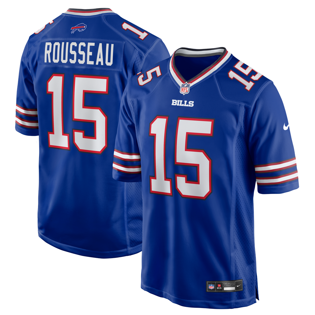 Buffalo Bills Gregory Rousseau Nike Royal Game Jersey product image 1