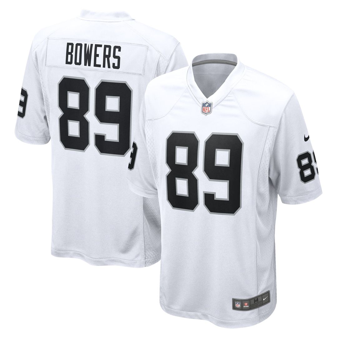 Las Vegas Raiders Brock Bowers Nike Black Game Jersey product image 29