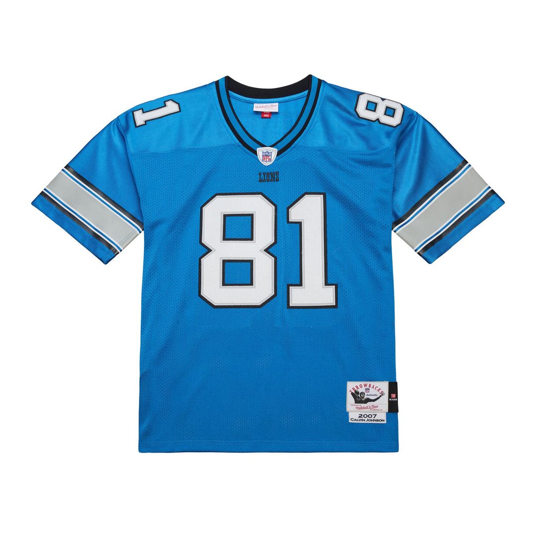 Detroit Lions Calvin Johnson Mitchell & Ness Black 2007 product image 18