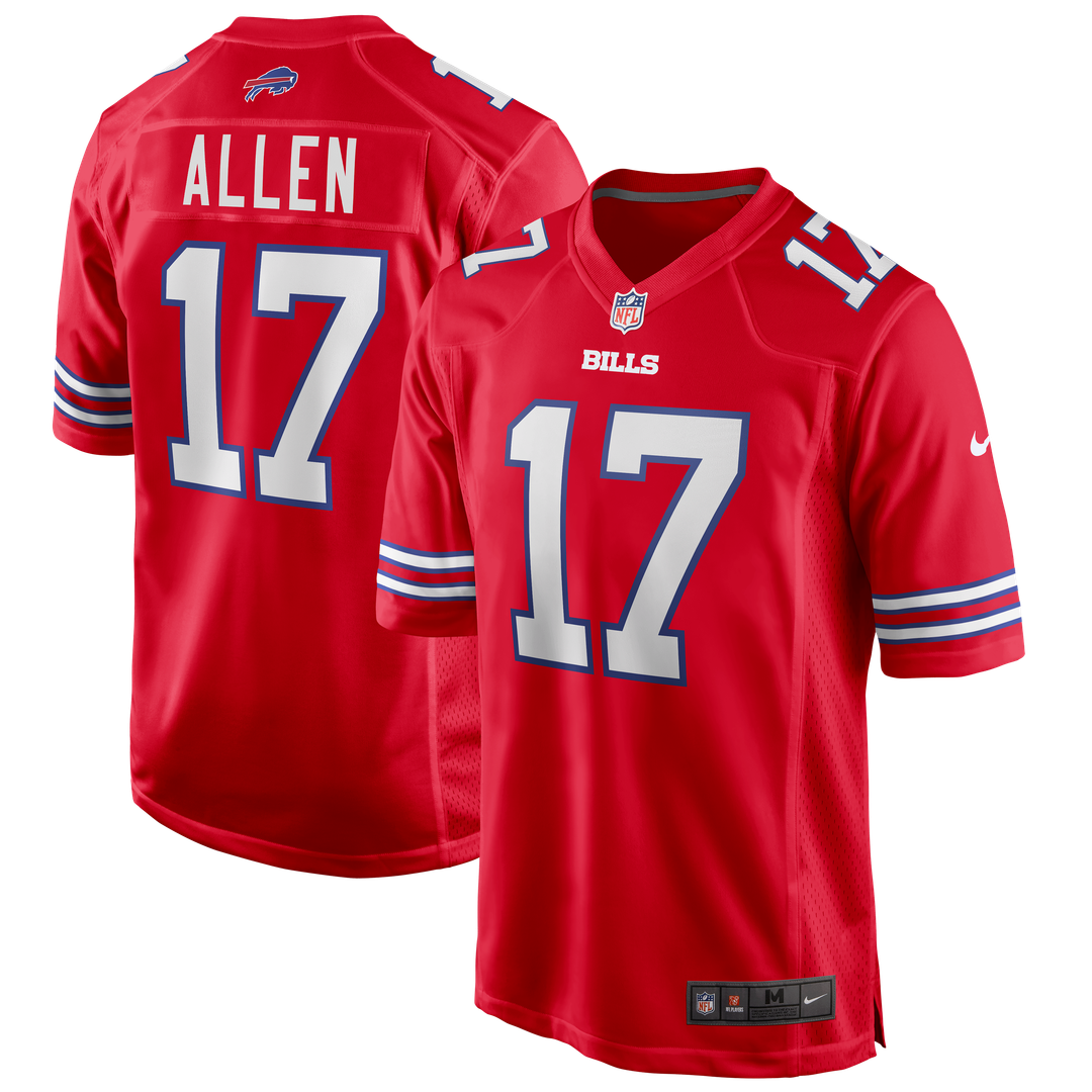 Buffalo Bills Josh Allen Nike Royal Team Game Jersey product image 23