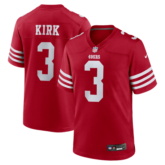 San Francisco 49ers Christian Kirk Nike Scarlet Game Jersey product image 1