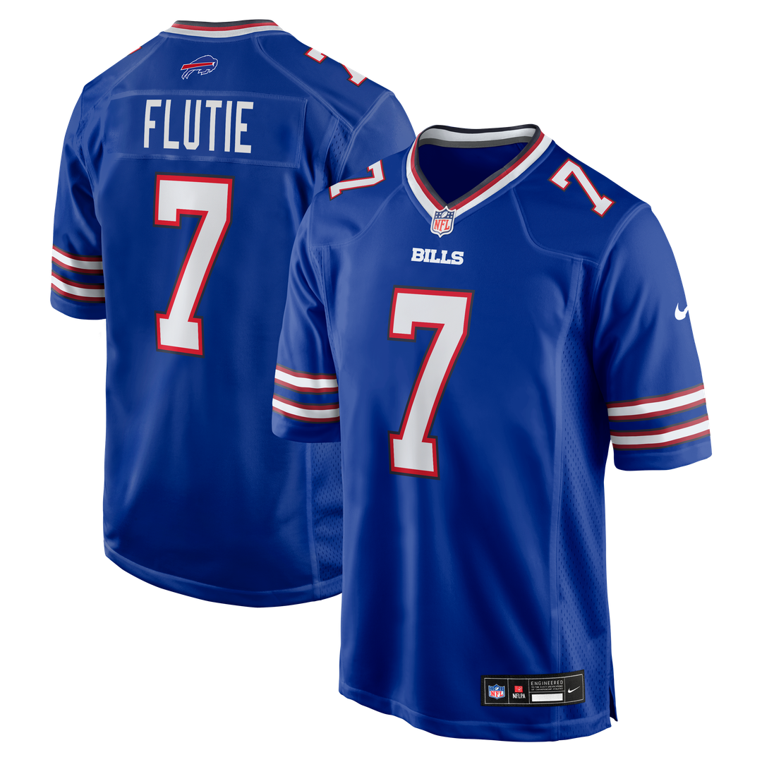 Buffalo Bills Doug Flutie Nike Royal Retired Player Game product image 1