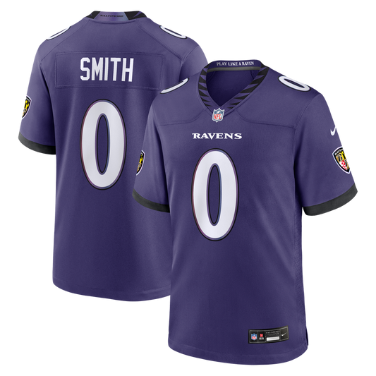 Baltimore Ravens Roquan Smith Nike Purple Game Jersey product image 1