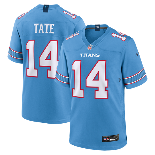 Tennessee Titans Carnell Tate Nike Light Blue Game Jersey product image 1