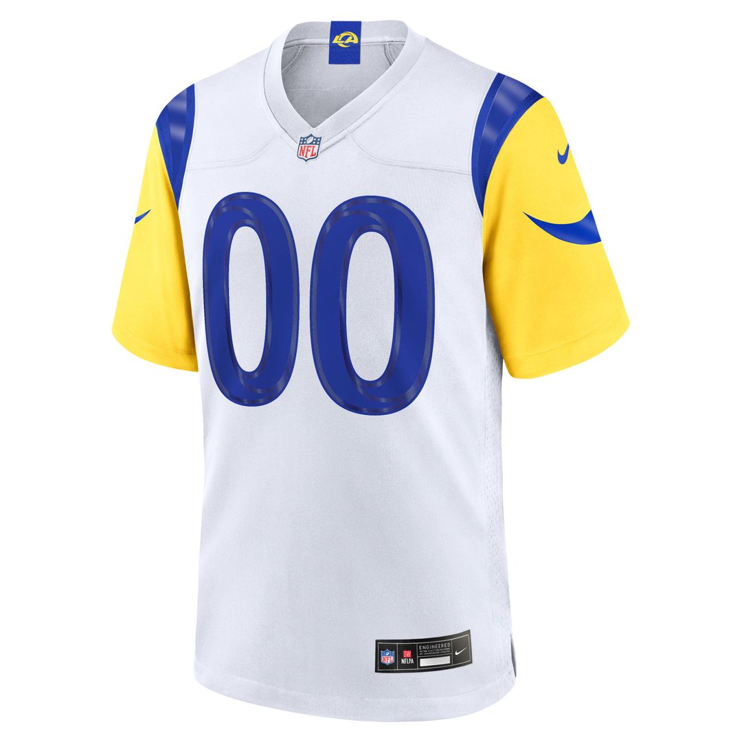 Los Angeles Rams Nike White Custom Jersey product image 2