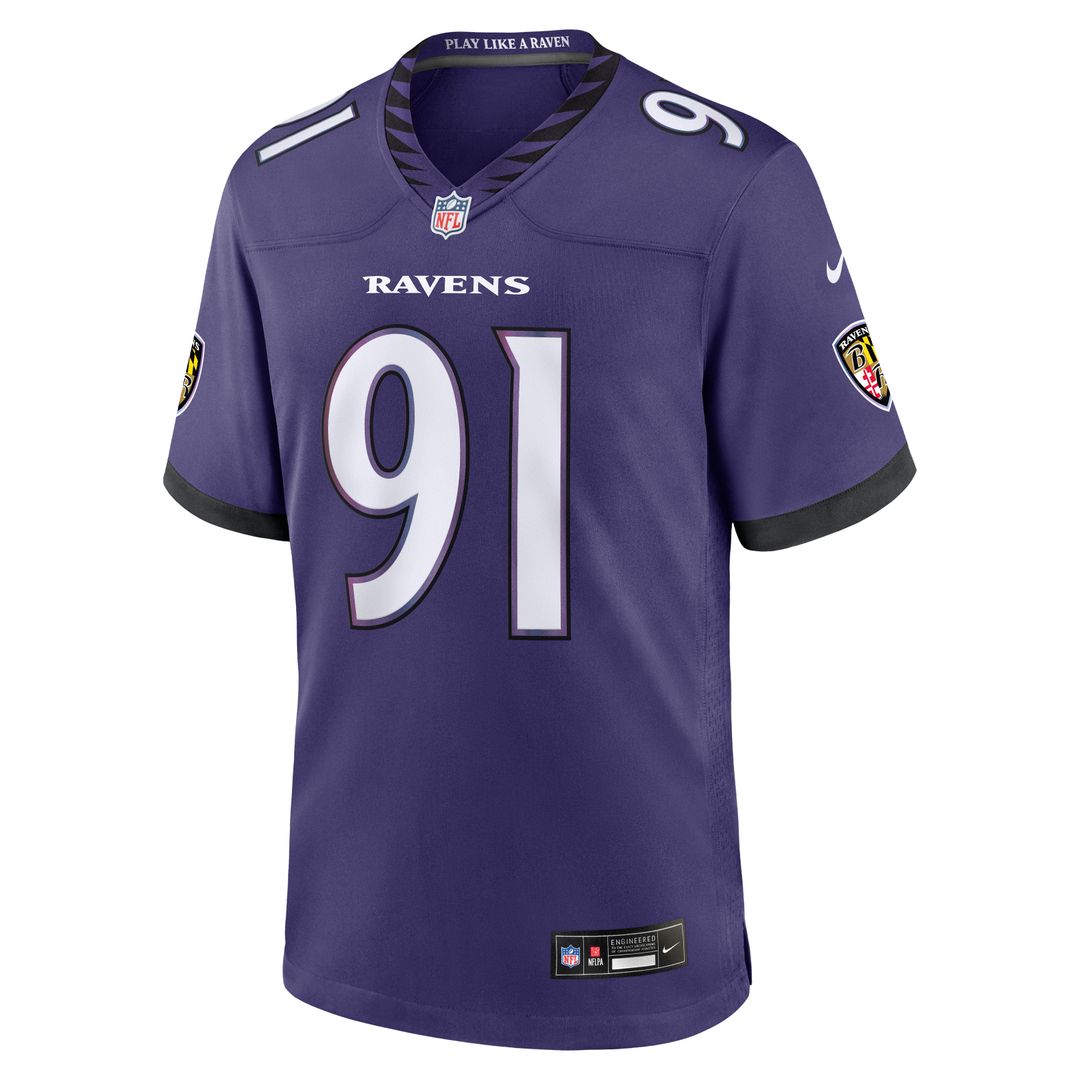 Baltimore Ravens Trey Hendrickson Nike Black Alternate Game product image 8