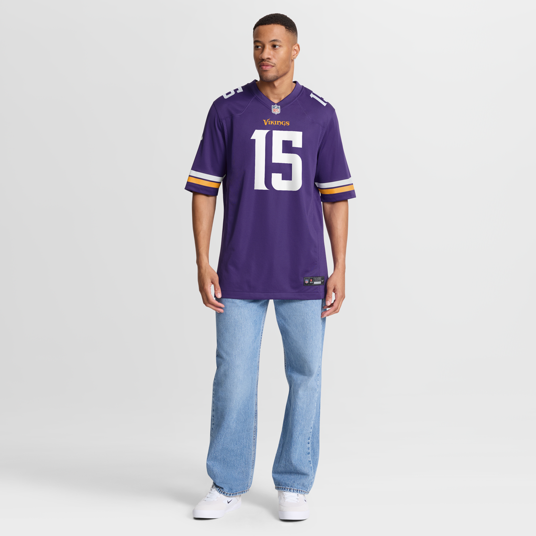 Minnesota Vikings Dallas Turner Nike Purple Game Jersey product image 7