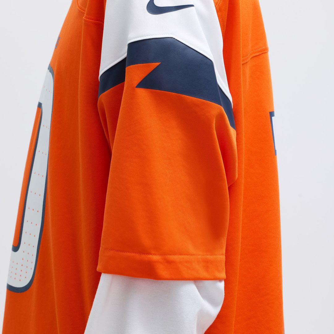 Denver Broncos Bo Nix Nike Orange Game Jersey product image 20