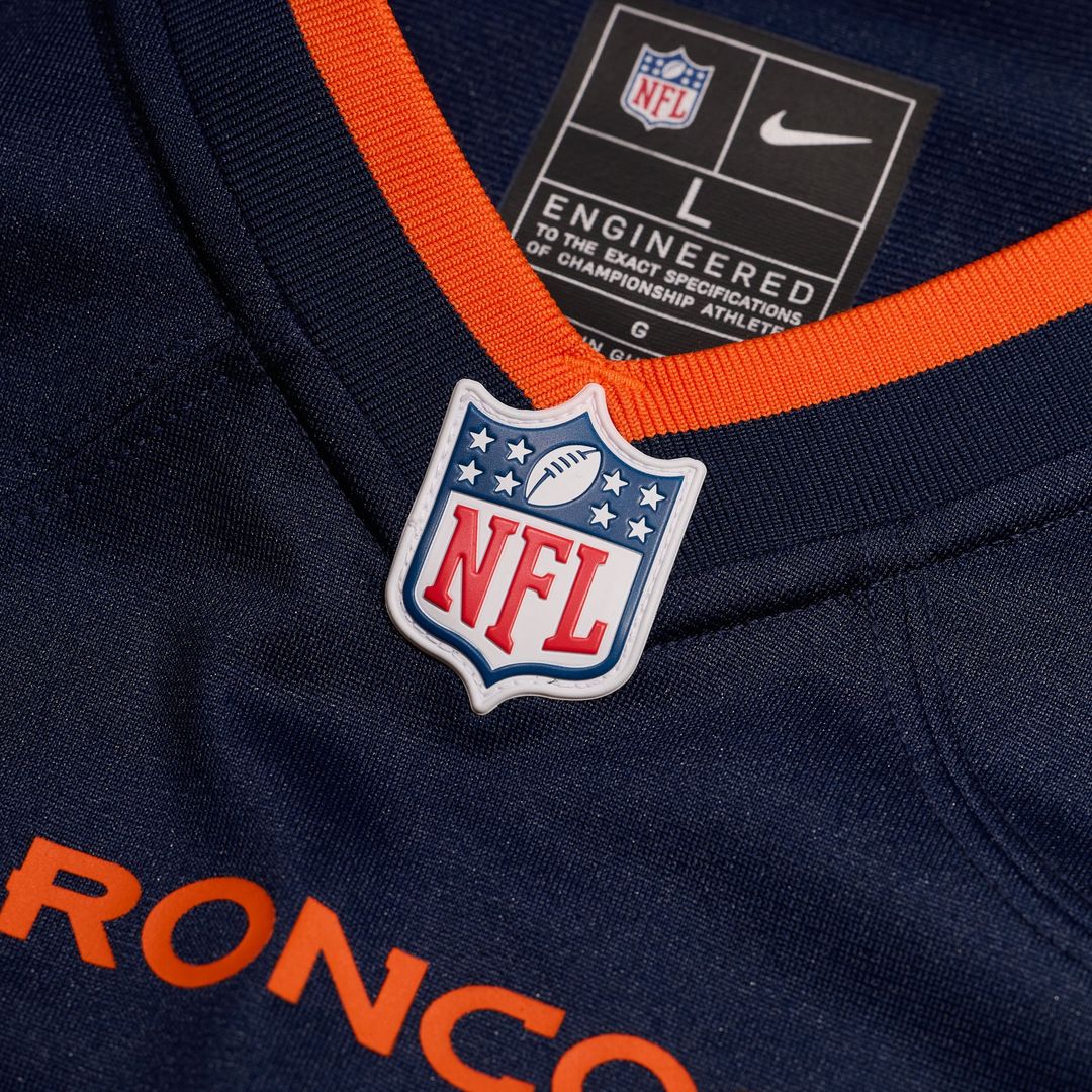 Denver Broncos Bo Nix Nike Orange Game Jersey product image 24