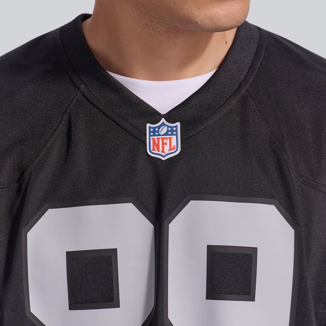 Las Vegas Raiders Brock Bowers Nike Black Game Jersey product image 8