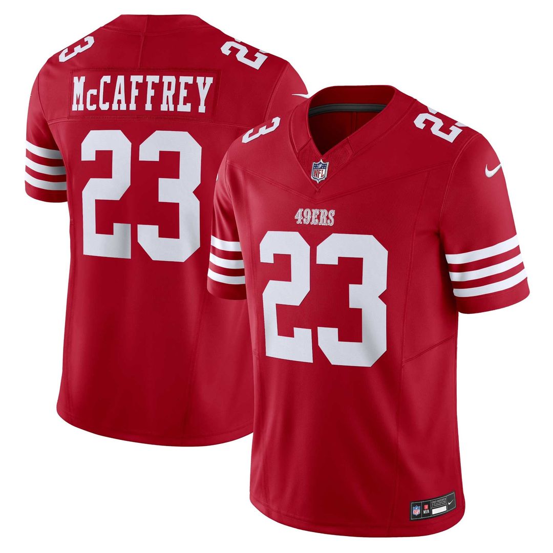 San Francisco 49ers Christian McCaffrey Nike White Vapor product image 21