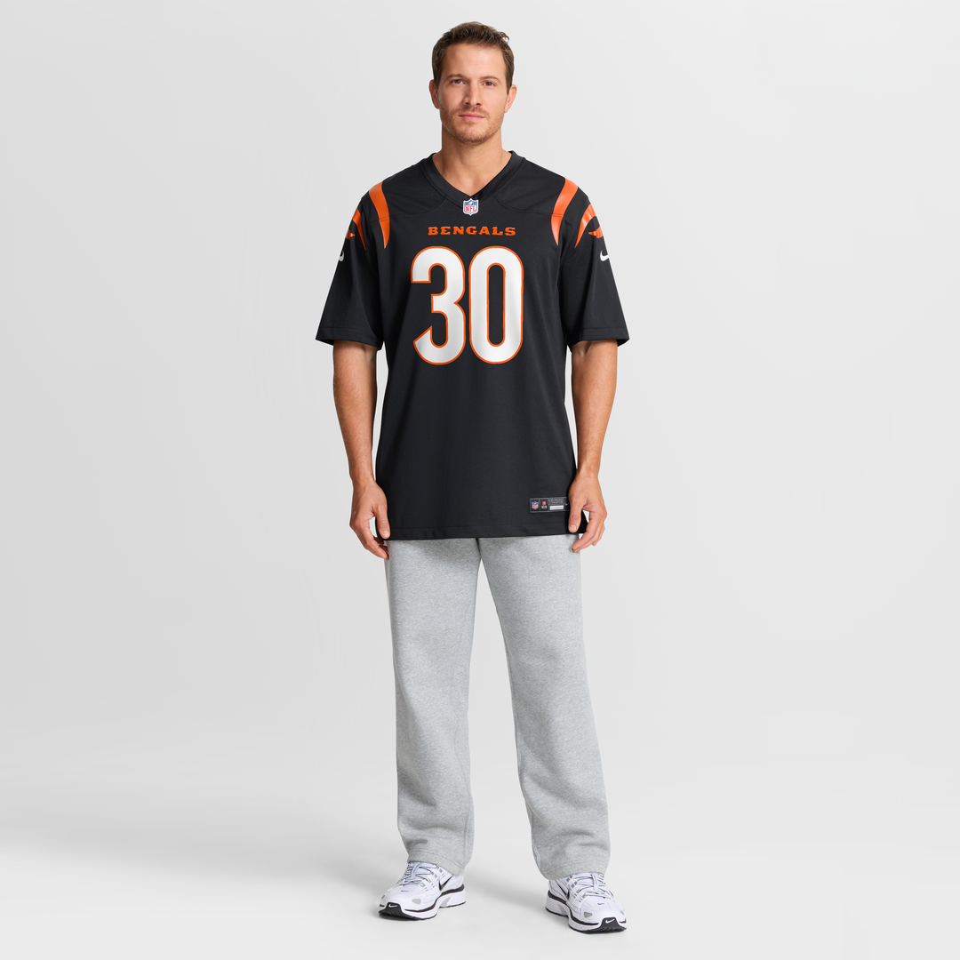 Cincinnati Bengals Chase Brown Nike Black Game Jersey product image 7