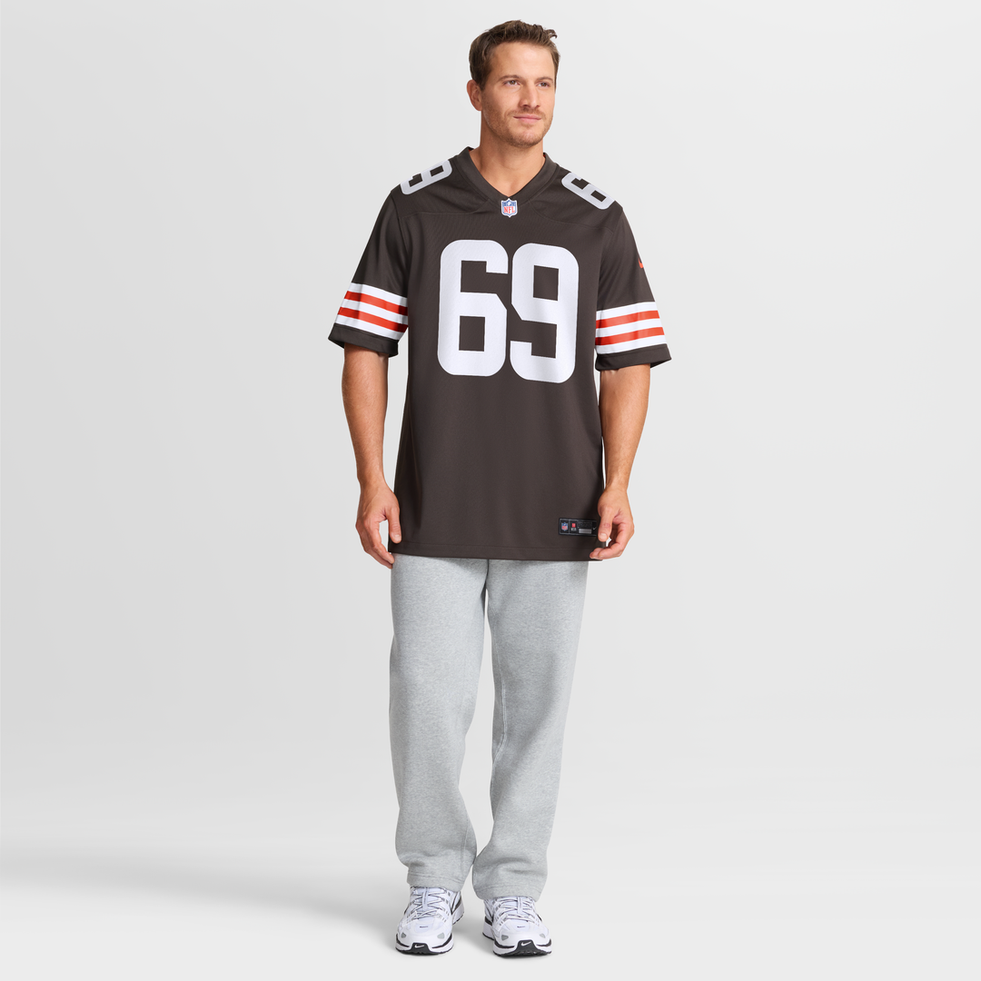 Cleveland Browns Tyre Phillips Nike Brown Game Jersey product image 6