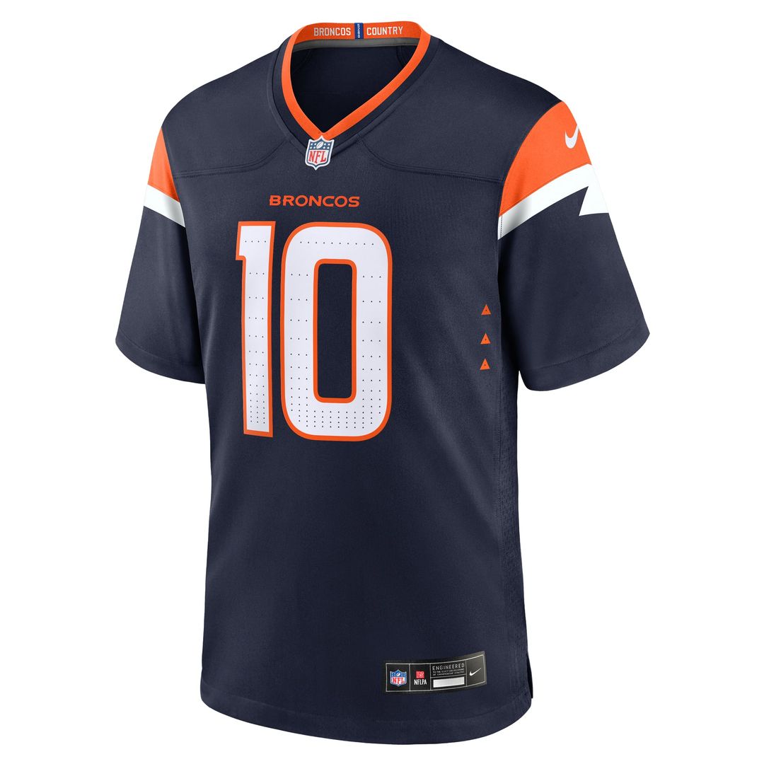 Denver Broncos Bo Nix Nike Orange Game Jersey product image 22