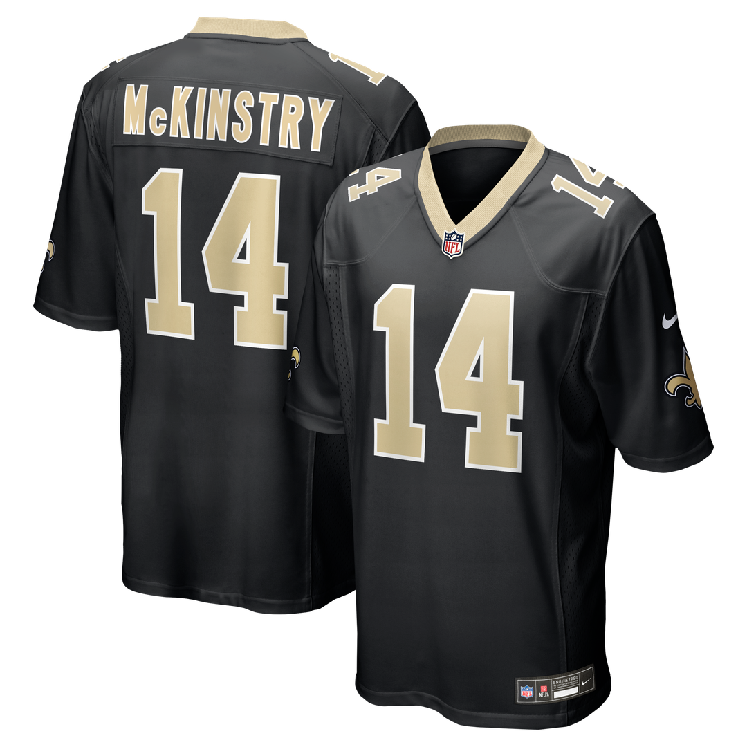 New Orleans Saints Ga'Quincy McKinstry Nike Black Game product image 1