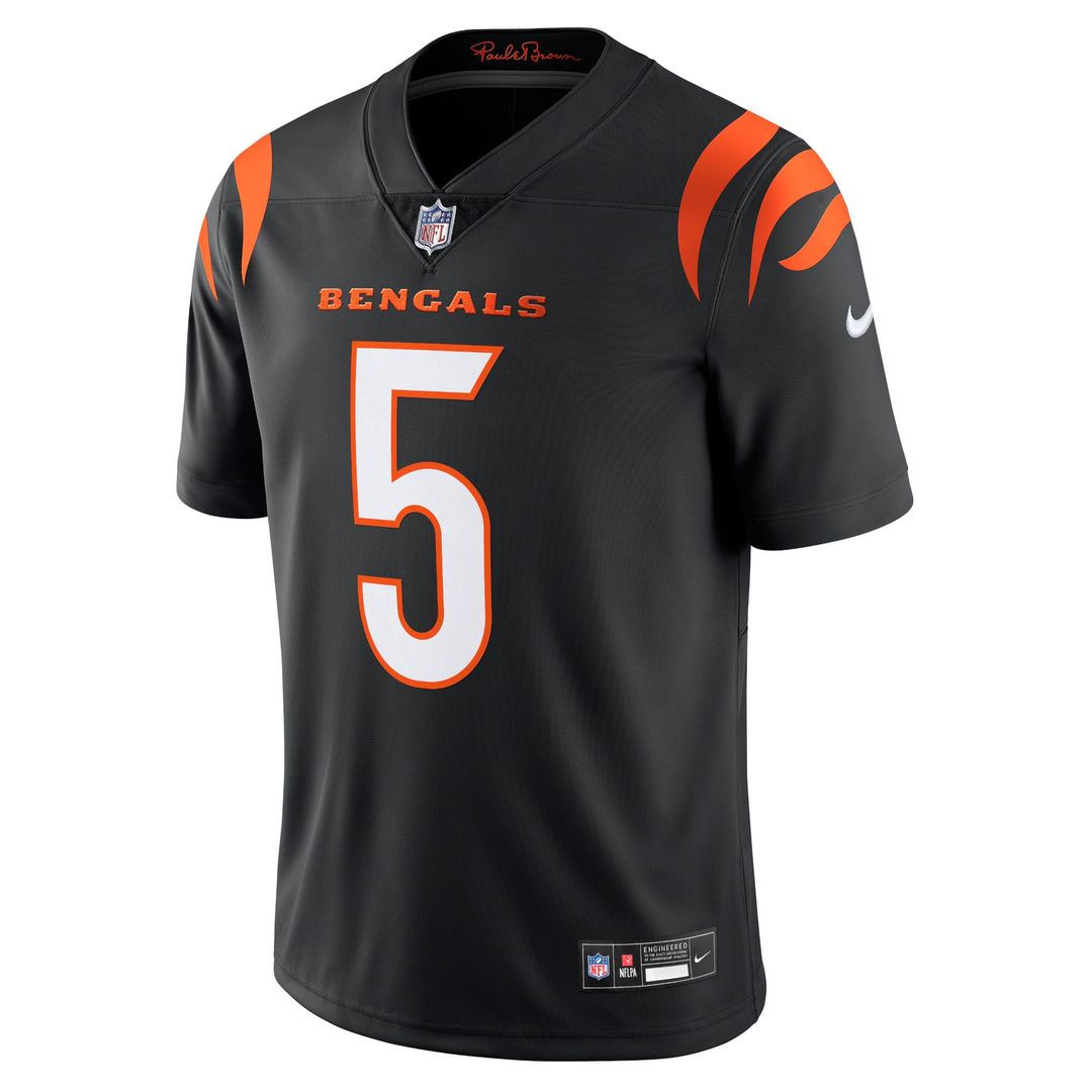 Cincinnati Bengals Tee Higgins Nike Black Vapor Untouchable product image 2