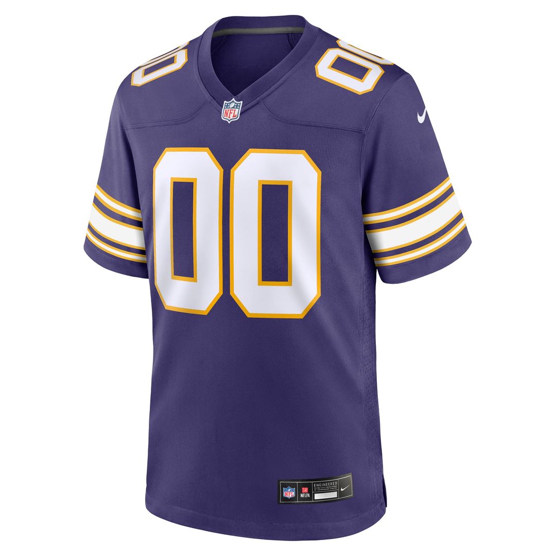 Minnesota Vikings Nike Purple Classic Custom Jersey product image 8
