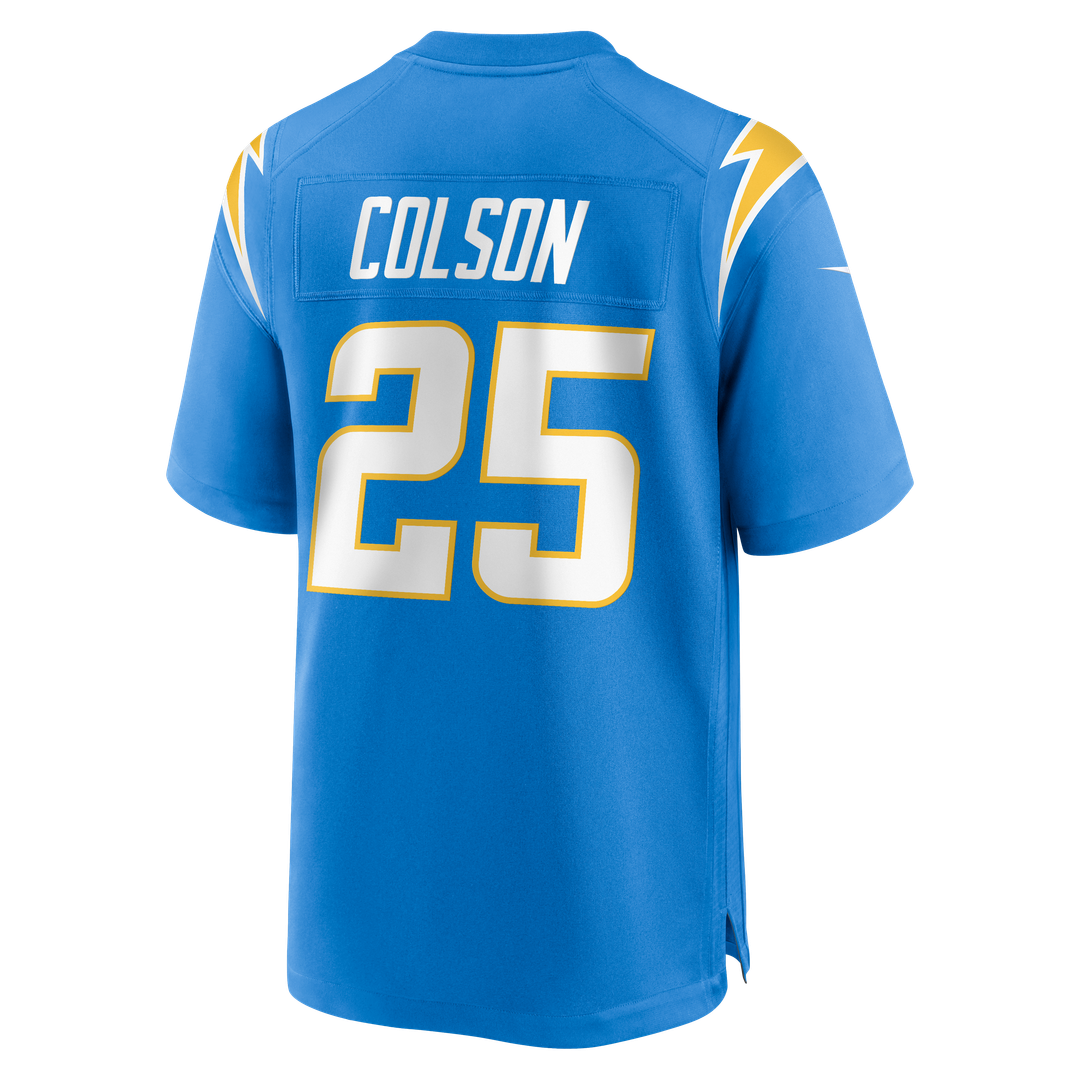 Los Angeles Chargers Junior Colson Nike Powder Blue Game product image 3