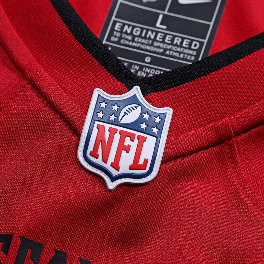 Tampa Bay Buccaneers Derrick Brooks Nike Red Retired Game product image 4