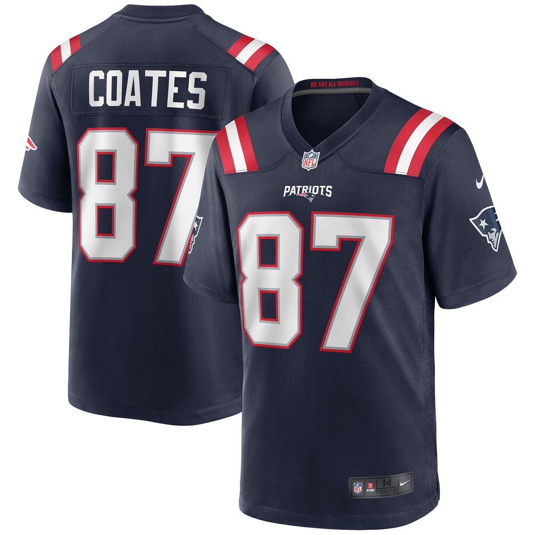 New England Patriots Ben Coates Nike Navy Retired Player product image 1