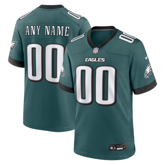 Philadelphia Eagles Nike Midnight Green Team Custom Jersey product image 1